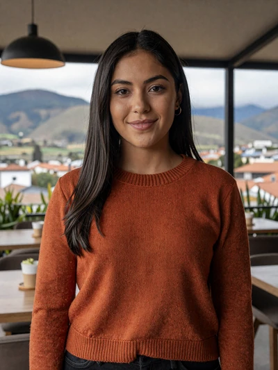 Marisol, 29, genuine Ecuadorian woman with confident expression from Quito on Latin 312 Dating