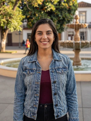 Pilar, 30, Uruguayan woman from Paysandú at a tree-lined plaza - Latin 312 verified profile