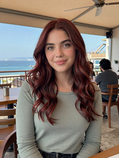 Valeria, 23, single Mexican woman from Tijuana at waterfront cafe - verified dating profile