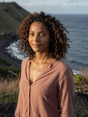 Rennae, 26, Vincentian woman from Chateaubelair overlooking Caribbean sea and volcanic coastline - Latin 312 verified profile